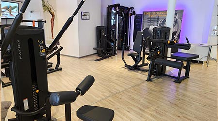 Kraftgeräte  im Fitnessstudio Sinzheim